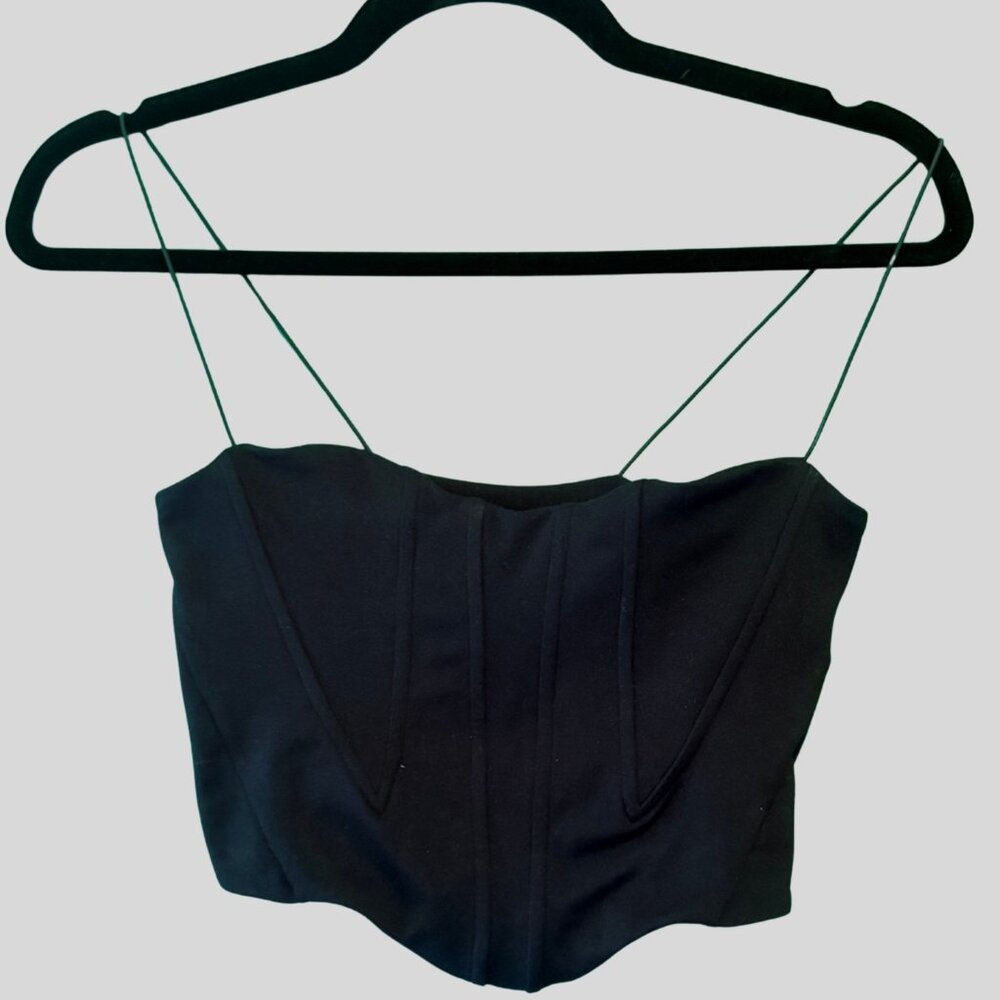 Joah Brown Contour Corset - Sueded Onyx / S/M